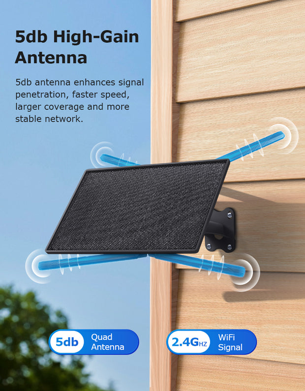 Modem Solar 4G Internet Portátil Señal 2.4 Ghz
