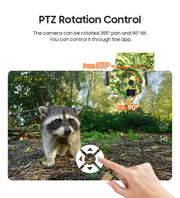 Cámara Solar 4G Camuflaje verde 3MP Visión nocturna