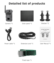 Cámara Solar 4G Caza 3MP con GPS