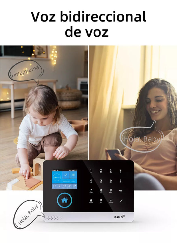 Sistema de Alarma wifi Inteligente