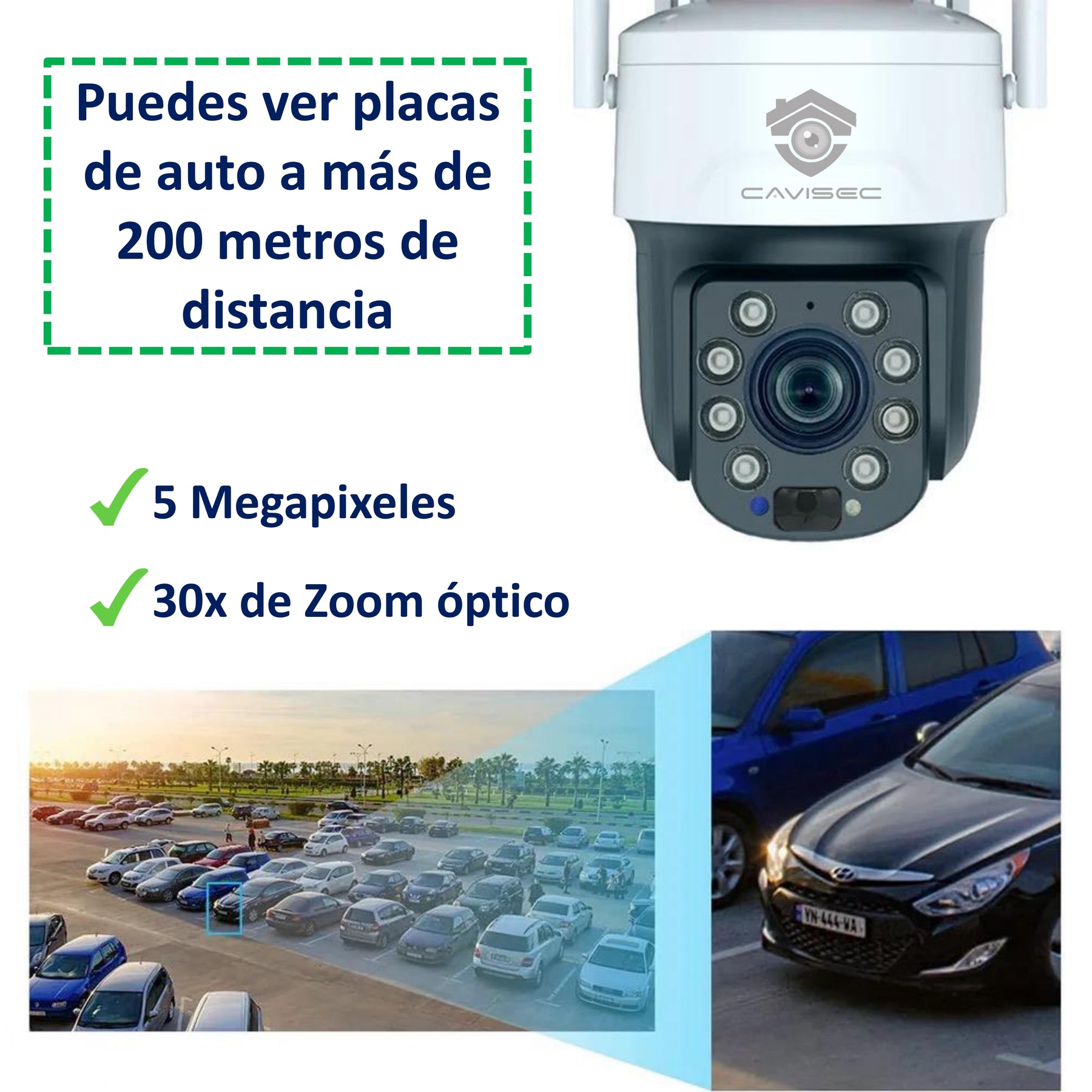 CÁMARA VÍDEO VIGILANCIA MOTORIZADA ZOOM 30X CCTV 3G 4G WIFI CON PLACA SOLAR  AUTÓNOMA - Espiando