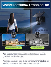 Cámara Solar 4G 3MP UBox App