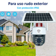 Cámara Solar 4G 30x Zoom 5mpx Autoseguimiento