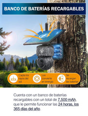 Cámara Solar 4G 3MP Camuflaje + Chip Telcel + Micro SD 64 gb