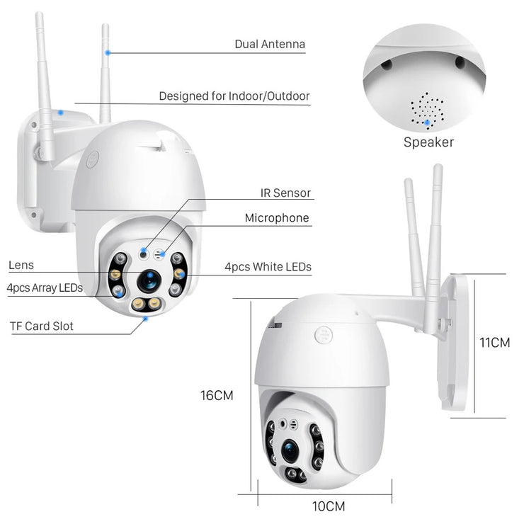 Cámara Wifi 2MP Autoseguimiento