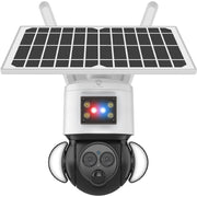 Cámara Solar 4G 3MP 12x Zoom Optico con Sirena y Alarma