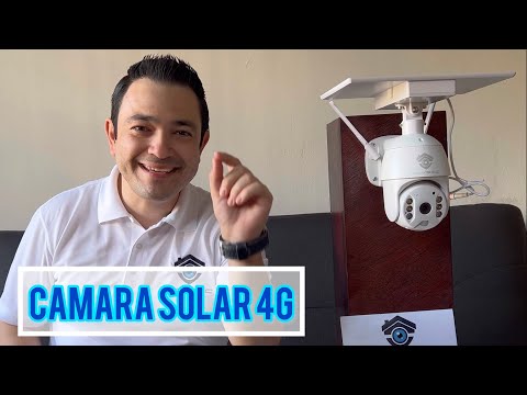 Cámara de Seguridad Solar 4G Metal 2MP con Alarma Uso Rudo